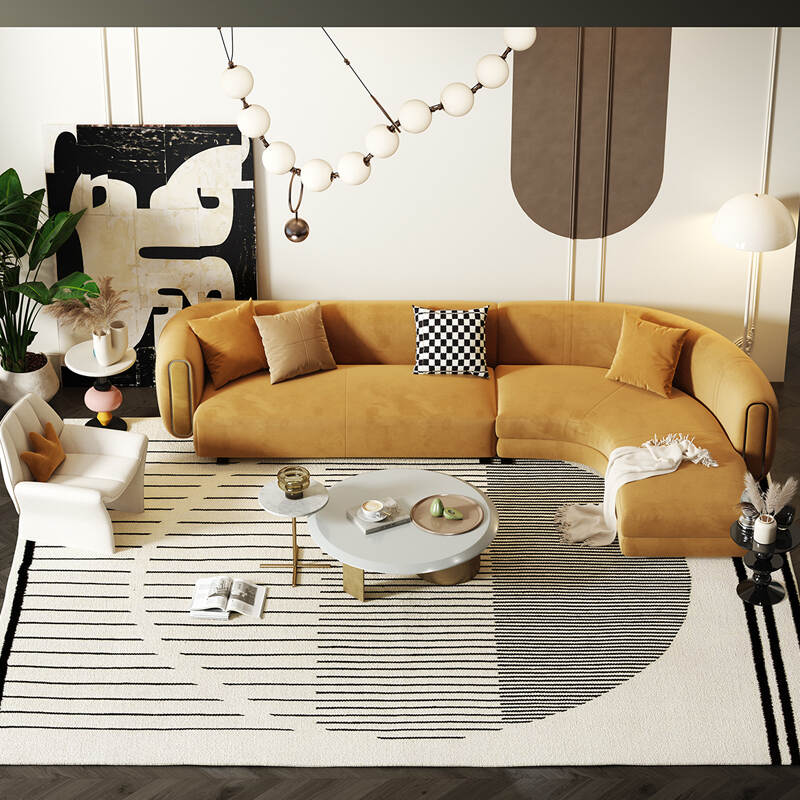 OEM Luxury Italian L Shape Sofa: Elevating Elegance and Comfort in Your Living Space