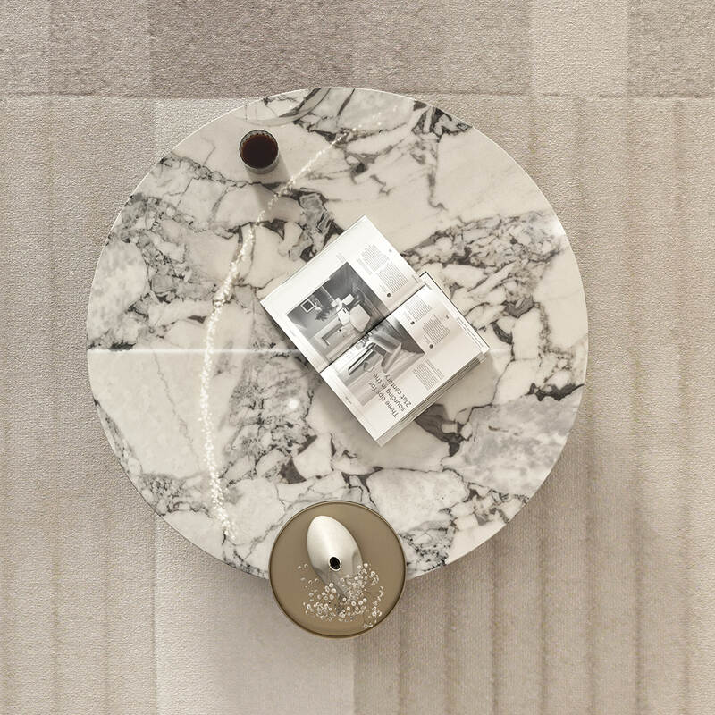 Modern Simple and Luxury Natural Marble coffee table table Supplier