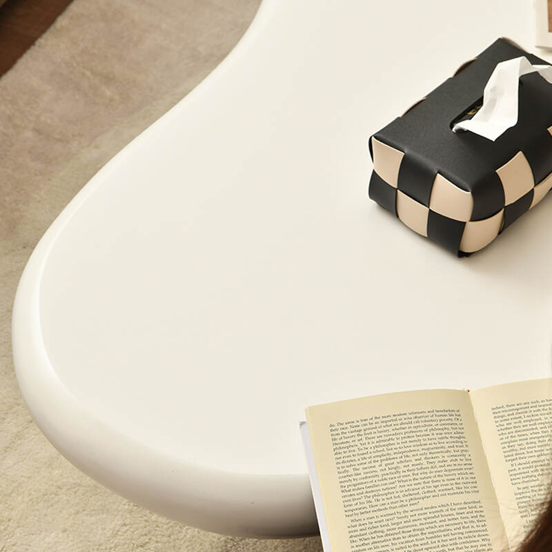 Living Room centre Cream Style Cloud Wood Coffee Table