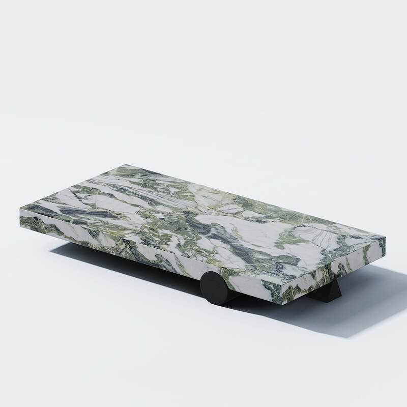 italian design living room tea table base natural stone center coffee table