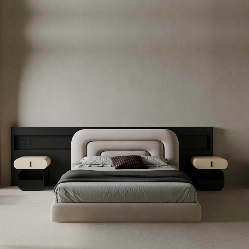 Luxury Double Queen King Size Bed Frame Modern Bedroom Sets Furniture Wooden Bed