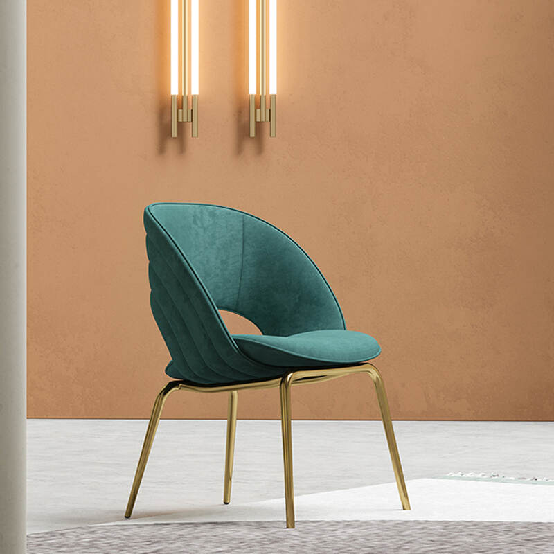 Wholesale  Modern Dining Room Furniture Metal Nordic Dining Chair Restaurant Dinning Chair